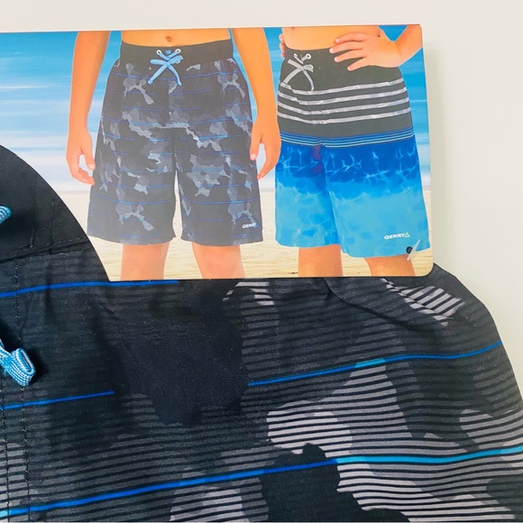 Gerry Boys Youth 2-pack UPF 50+ Swim Trunks Sizes M-10/12, NWT. - Picture 5 of 5